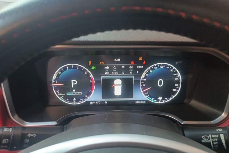Used BAIC Off-Road BJ40 2020 2.0T Automatic Four-Wheel Drive Urban Hunter Edition Chivalrous Type Instrument Cluster