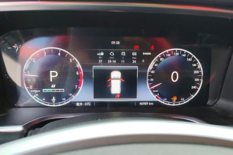 Used BAIC Off-Road BJ40 2020 2.0T Automatic Four-Wheel Drive Urban Hunter Edition Chivalrous Type Instrument Cluster