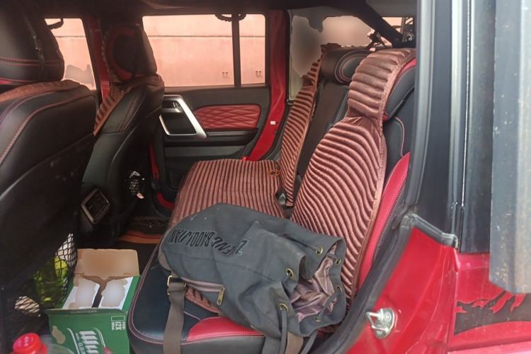 Used BAIC Off-Road BJ40 2020 2.0T Automatic Four-Wheel Drive Urban Hunter Edition Chivalrous Type Left Rear Seat