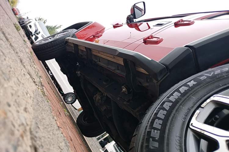 Used BAIC Off-Road BJ40 2020 2.0T Automatic Four-Wheel Drive Urban Hunter Edition Chivalrous Type Left Side Sill