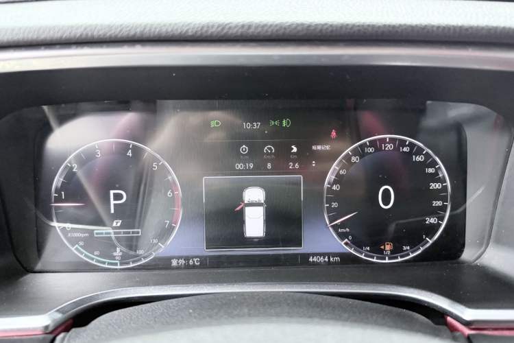 Used BAIC Off-Road BJ40 2020 2.0T Automatic Four-Wheel Drive Urban Hunter Edition Chivalrous Type Odometer Close Up