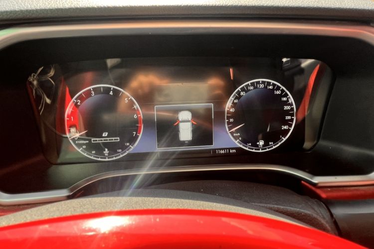 Used BAIC Off-Road BJ40 2020 2.0T Automatic Two-Wheel Drive Urban Hunter Edition Pioneer Version Odometer Close Up