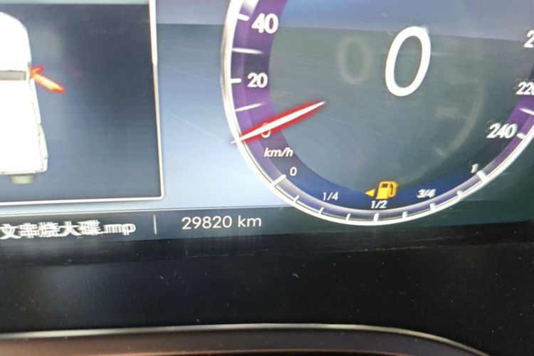 Used BAIC Off-Road BJ40 2020 2.0T Automatic Four-Wheel Drive Tribute Edition 2020 Xieke Version Odometer Close Up