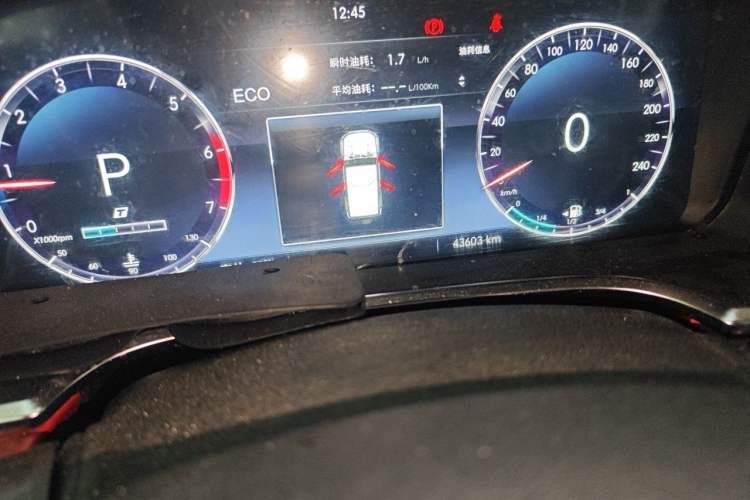 Used BAIC Off-Road BJ40 2020 2.0T Automatic Four-Wheel Drive Urban Hunter Edition Chivalrous Type Odometer Close Up