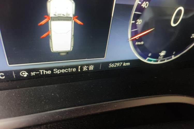 Used BAIC Off-Road BJ40 2020 2.0T Automatic Four-Wheel Drive Urban Hunter Edition Chivalrous Type Odometer Close Up
