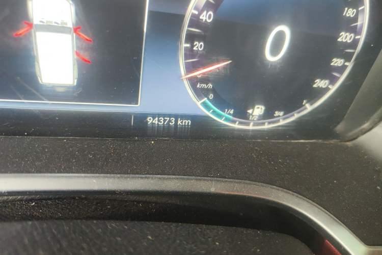 Used BAIC Off-Road BJ40 2020 2.0T Automatic Four-Wheel Drive Urban Hunter Edition Chivalrous Type Odometer Close Up