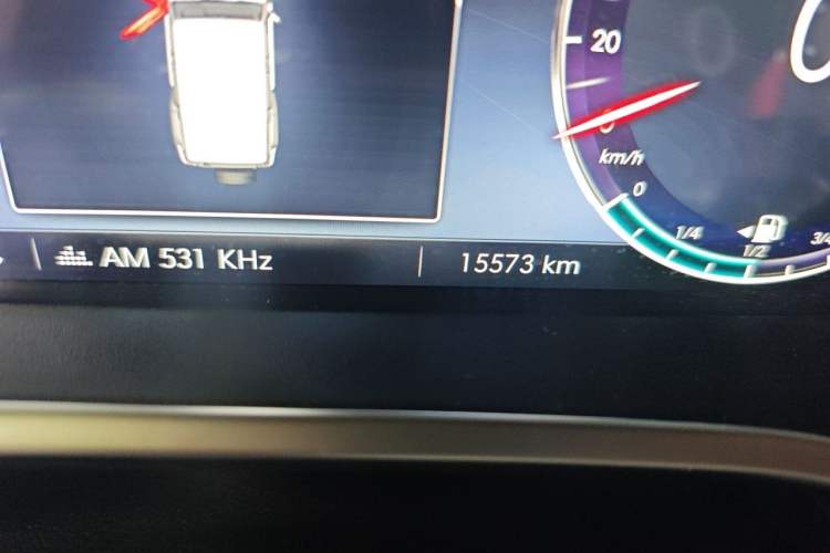 Used BAIC Off-Road BJ40 2020 2.0T Automatic Four-Wheel Drive Tribute Edition 2020 Xieke Version Odometer Close Up