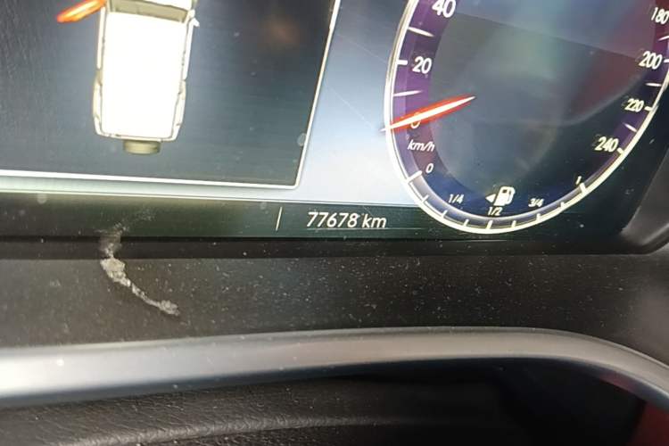 Used BAIC Off-Road BJ40 2020 2.0T Automatic Four-Wheel Drive Urban Hunter Edition Chivalrous Type Odometer Close Up