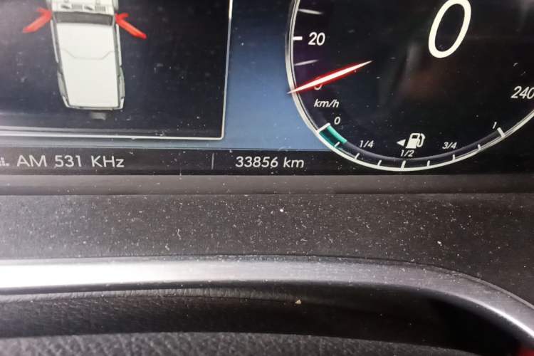 Used BAIC Off-Road BJ40 2020 2.0T Automatic Four-Wheel Drive Urban Hunter Edition Chivalrous Type Odometer Close Up