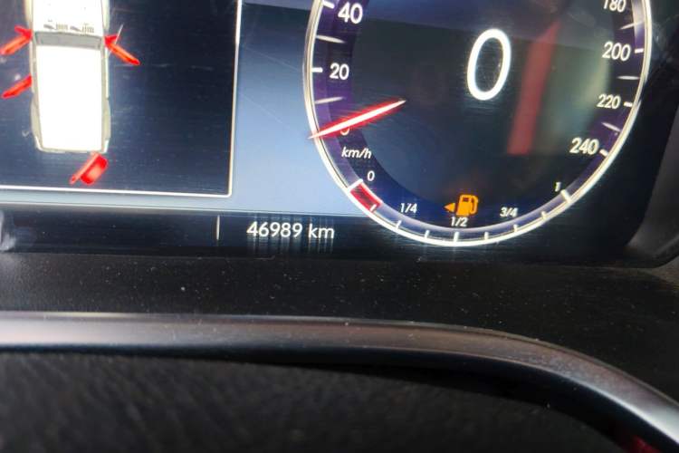 Used BAIC Off-Road BJ40 2020 2.0T Automatic Four-Wheel Drive Urban Hunter Edition Chivalrous Type Odometer Close Up