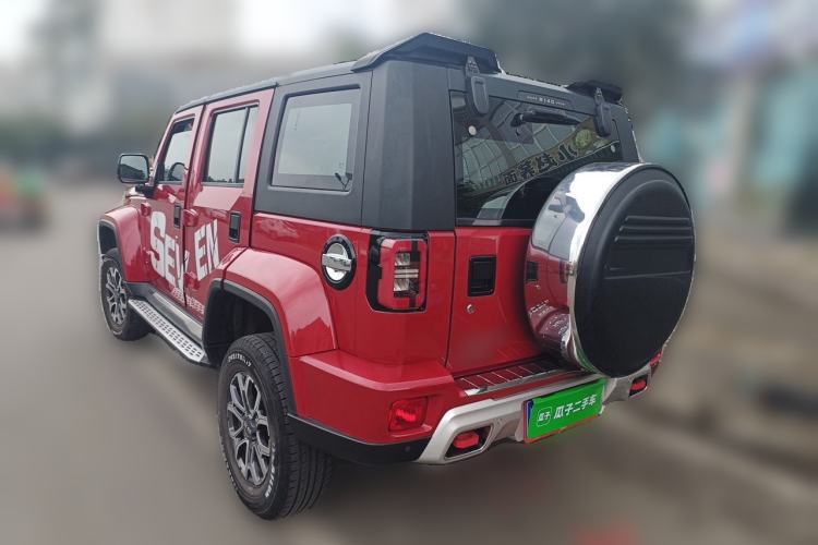 Used BAIC Off-Road BJ40 2020 2.0T Automatic Two-Wheel Drive Urban Hunter Edition Chivalrous Type Rear Left 45 Deg