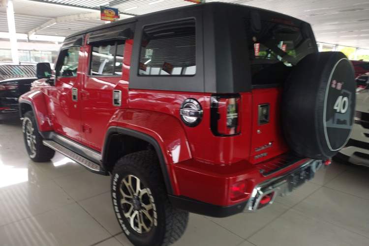 Used BAIC Off-Road BJ40 2020 2.0T Automatic Four-Wheel Drive Urban Hunter Edition Prestige Version Rear Left 45 Deg