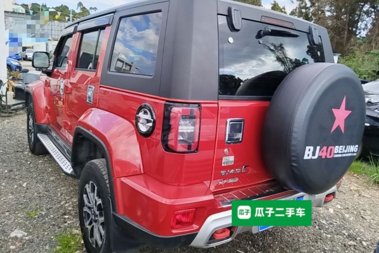 Used BAIC Off-Road BJ40 2020 2.0T Automatic Four-Wheel Drive Urban Hunter Edition Chivalrous Type Rear Left 45 Deg