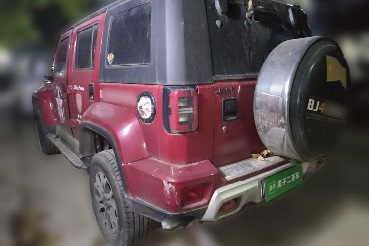 Used BAIC Off-Road BJ40 2020 2.0T Automatic Four-Wheel Drive Urban Hunter Edition Chivalrous Type Rear Left 45 Deg