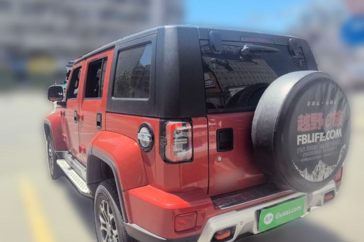 Used BAIC Off-Road BJ40 2020 2.0T Automatic Four-Wheel Drive Urban Hunter Edition Chivalrous Type Rear Left 45 Deg