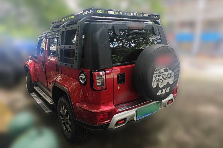 Used BAIC Off-Road BJ40 2020 2.0T Automatic Four-Wheel Drive Urban Hunter Edition Chivalrous Type Rear Left 45 Deg