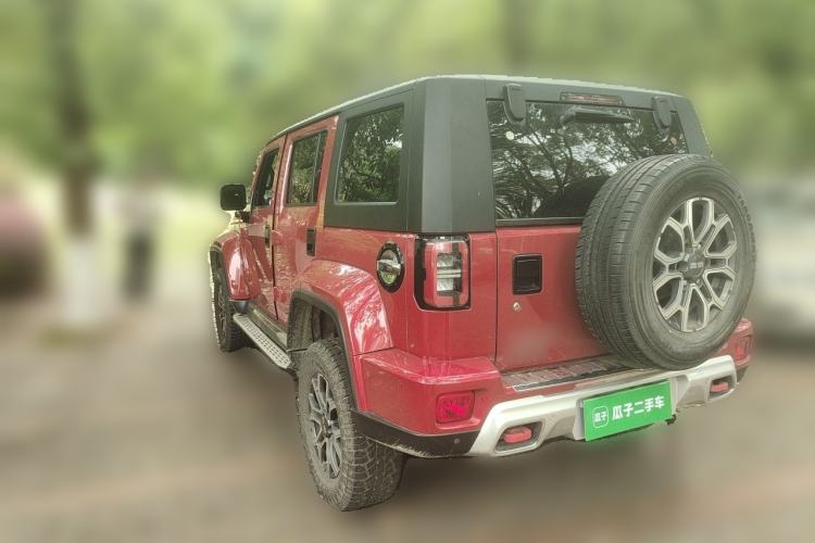 Used BAIC Off-Road BJ40 2020 2.0T Automatic Four-Wheel Drive Urban Hunter Edition Chivalrous Type Rear Left 45 Deg