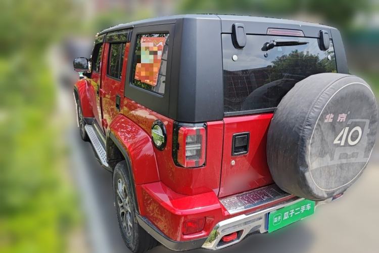 Used BAIC Off-Road BJ40 2020 2.0T Automatic Four-Wheel Drive Urban Hunter Edition Prestige Version Rear Left 45 Deg