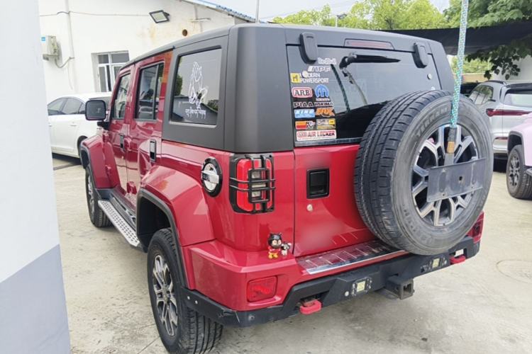 Used BAIC Off-Road BJ40 2020 2.0T Automatic Four-Wheel Drive Urban Hunter Edition Chivalrous Type Rear Left 45 Deg