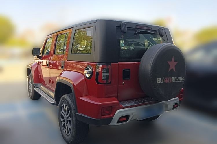 Used BAIC Off-Road BJ40 2020 2.0T Automatic Four-Wheel Drive Urban Hunter Edition Chivalrous Type Rear Left 45 Deg