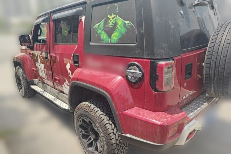 Used BAIC Off-Road BJ40 2020 2.0T Automatic Four-Wheel Drive Urban Hunter Edition Chivalrous Type Rear Left 45 Deg