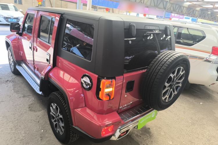 Used BAIC Off-Road BJ40 2020 2.0T Automatic Four-Wheel Drive Urban Hunter Edition Chivalrous Type Rear Left 45 Deg