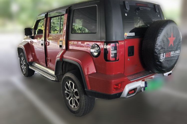 Used BAIC Off-Road BJ40 2020 2.0T Automatic Four-Wheel Drive Urban Hunter Edition Chivalrous Type Rear Left 45 Deg