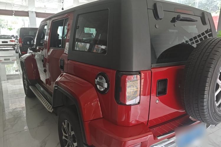 Used BAIC Off-Road BJ40 2020 2.0T Automatic Four-Wheel Drive Urban Hunter Edition Chivalrous Type Rear Left 45 Deg