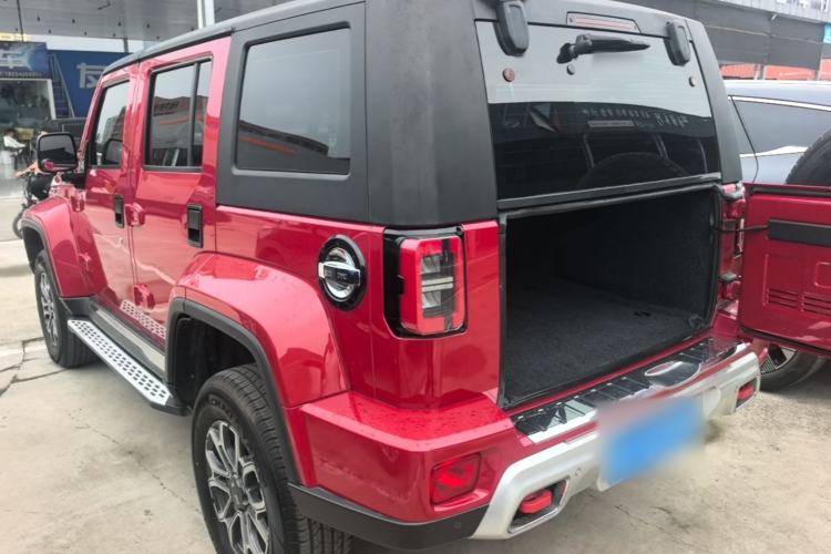 Used BAIC Off-Road BJ40 2020 2.0T Automatic Four-Wheel Drive Urban Hunter Edition Chivalrous Type Rear Left 45 Deg