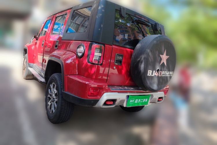 Used BAIC Off-Road BJ40 2020 2.0T Automatic Four-Wheel Drive Urban Hunter Edition Chivalrous Type Rear Left 45 Deg