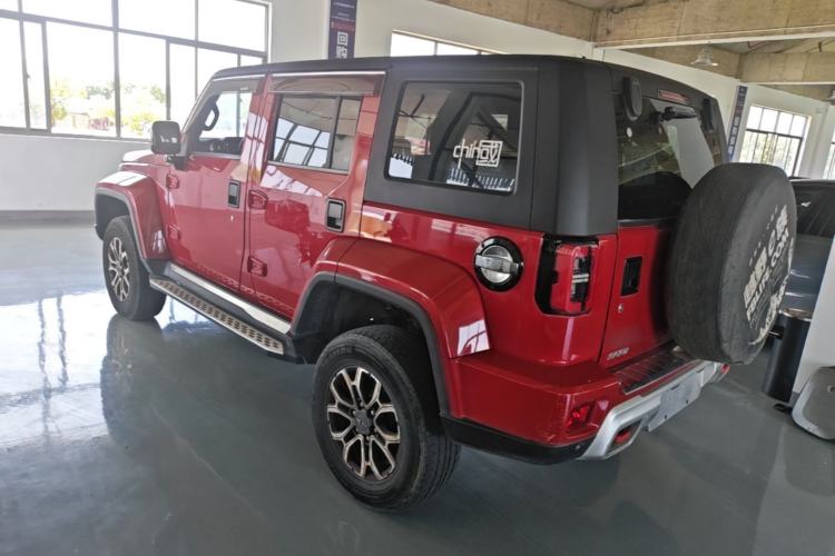 Used BAIC Off-Road BJ40 2020 2.0T Automatic Two-Wheel Drive Urban Hunter Edition Chivalrous Type Rear Left 45 Deg