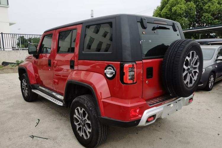 Used BAIC Off-Road BJ40 2020 2.0T Automatic Four-Wheel Drive Urban Hunter Edition Chivalrous Type Rear Left 45 Deg