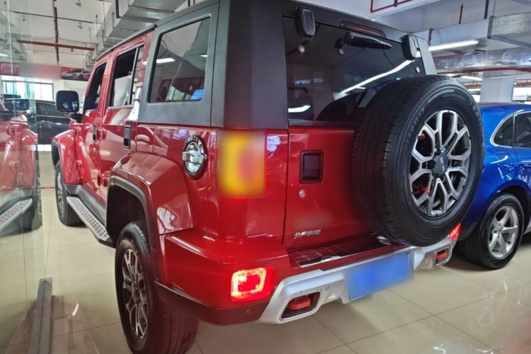 Used BAIC Off-Road BJ40 2020 2.0T Automatic Four-Wheel Drive Urban Hunter Edition Chivalrous Type Rear Left 45 Deg