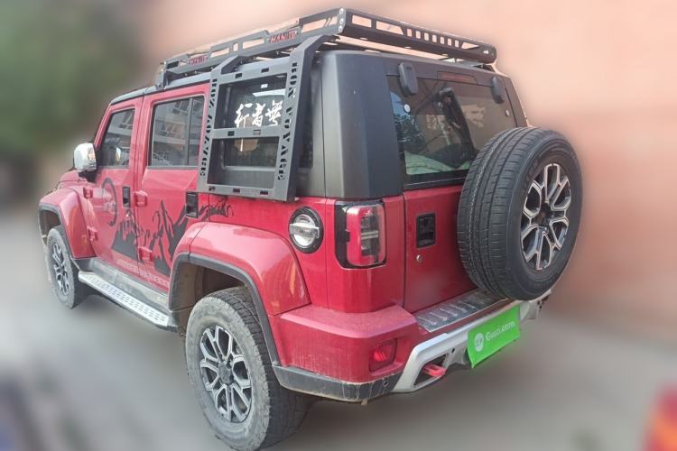 Used BAIC Off-Road BJ40 2020 2.0T Automatic Four-Wheel Drive Urban Hunter Edition Chivalrous Type Rear Left 45 Deg