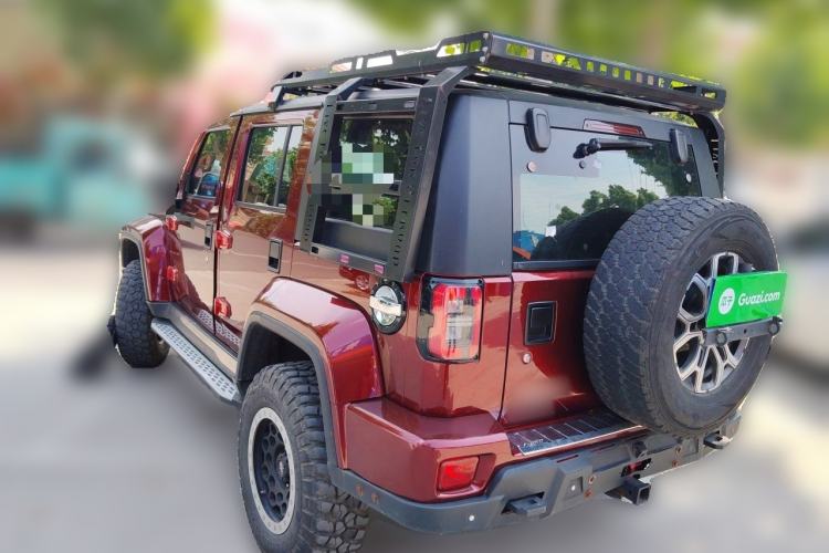 Used BAIC Off-Road BJ40 2020 2.0T Automatic Four-Wheel Drive Urban Hunter Edition Chivalrous Type Rear Left 45 Deg