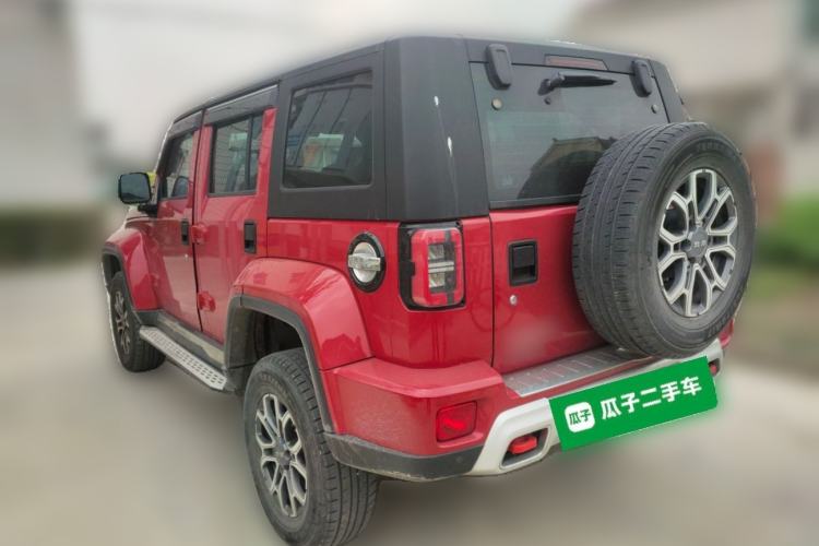 Used BAIC Off-Road BJ40 2020 2.0T Automatic Four-Wheel Drive Urban Hunter Edition Chivalrous Type Rear Left 45 Deg
