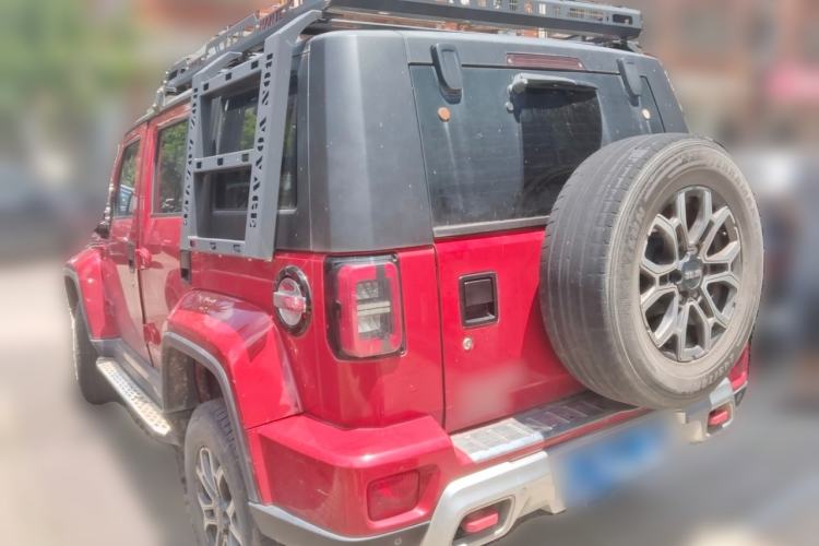 Used BAIC Off-Road BJ40 2020 2.0T Automatic Four-Wheel Drive Urban Hunter Edition Chivalrous Type Rear Left 45 Deg