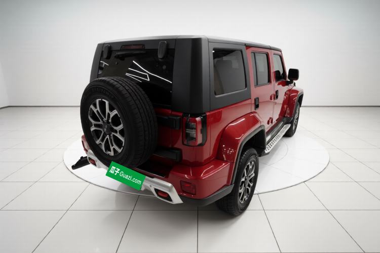 Used BAIC Off-Road BJ40 2020 2.0T Automatic Four-Wheel Drive Urban Hunter Edition Chivalrous Type Rear Right 45 Deg