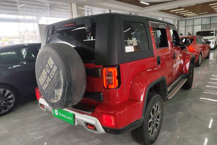 Used BAIC Off-Road BJ40 2020 2.0T Automatic Two-Wheel Drive Urban Hunter Edition Chivalrous Type Rear Right 45 Deg