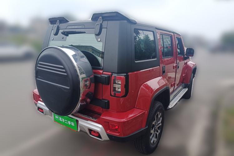 Used BAIC Off-Road BJ40 2020 2.0T Automatic Two-Wheel Drive Urban Hunter Edition Chivalrous Type Rear Right 45 Deg