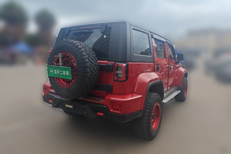 Used BAIC Off-Road BJ40 2020 2.0T Automatic Four-Wheel Drive Urban Hunter Edition Chivalrous Type Rear Right 45 Deg