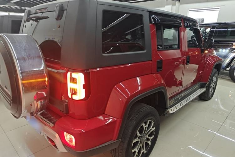 Used BAIC Off-Road BJ40 2020 2.0T Automatic Four-Wheel Drive Urban Hunter Edition Chivalrous Type Rear Right 45 Deg