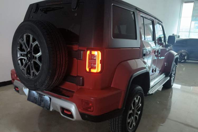 Used BAIC Off-Road BJ40 2020 2.0T Automatic Four-Wheel Drive Urban Hunter Edition Chivalrous Type Rear Right 45 Deg