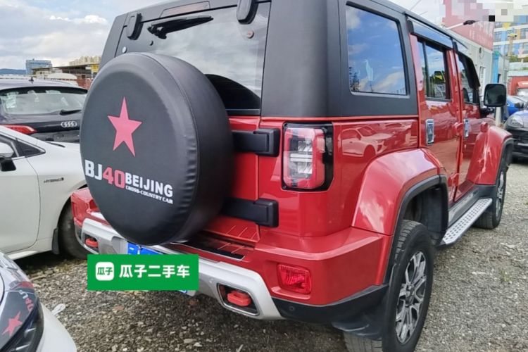 Used BAIC Off-Road BJ40 2020 2.0T Automatic Four-Wheel Drive Urban Hunter Edition Chivalrous Type Rear Right 45 Deg