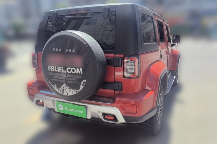 Used BAIC Off-Road BJ40 2020 2.0T Automatic Four-Wheel Drive Urban Hunter Edition Chivalrous Type Rear Right 45 Deg