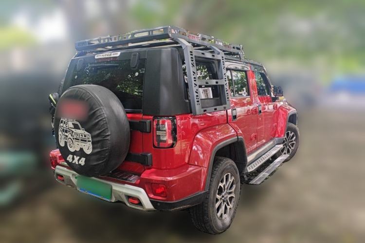 Used BAIC Off-Road BJ40 2020 2.0T Automatic Four-Wheel Drive Urban Hunter Edition Chivalrous Type Rear Right 45 Deg