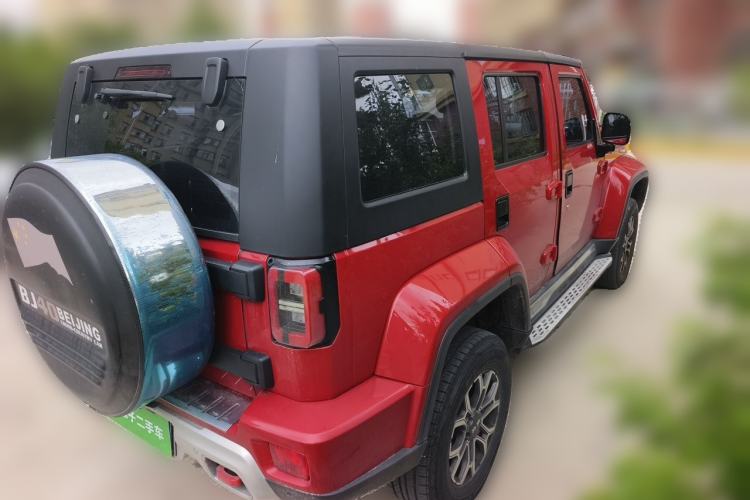Used BAIC Off-Road BJ40 2020 2.0T Automatic Four-Wheel Drive Urban Hunter Edition Chivalrous Type Rear Right 45 Deg