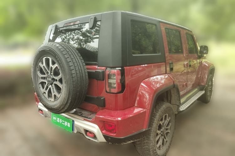 Used BAIC Off-Road BJ40 2020 2.0T Automatic Four-Wheel Drive Urban Hunter Edition Chivalrous Type Rear Right 45 Deg