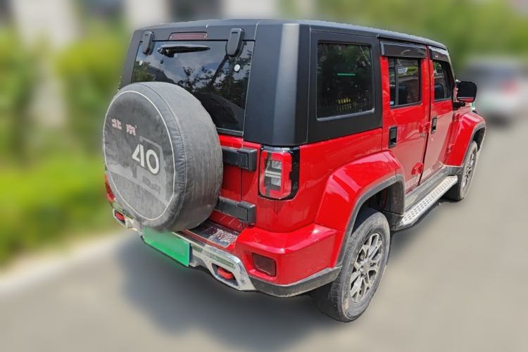 Used BAIC Off-Road BJ40 2020 2.0T Automatic Four-Wheel Drive Urban Hunter Edition Prestige Version Rear Right 45 Deg