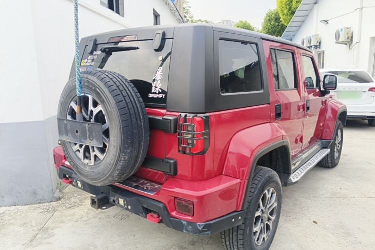 Used BAIC Off-Road BJ40 2020 2.0T Automatic Four-Wheel Drive Urban Hunter Edition Chivalrous Type Rear Right 45 Deg